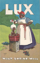 Lux Magazine Insert, John Hassall, England 1898-1914.  Lever Brothers Ltd