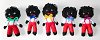 Buddy Golly Dollies - Hand-made Knitted Golliwog/Golliwogg Dolls